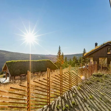 Дом отдыха Modern With In Out At Kvitfjell