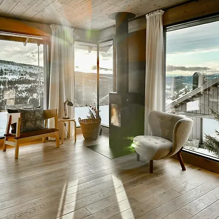 Modern With In Out At Kvitfjell Hébergement de vacances Favang