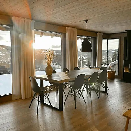 Modern With In Out At Kvitfjell Дом отдыха *