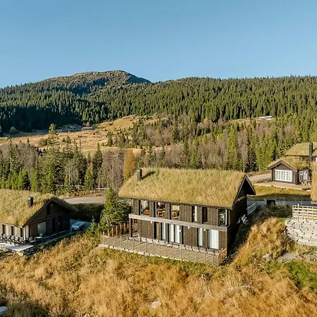 Дом отдыха Modern With In Out At Kvitfjell