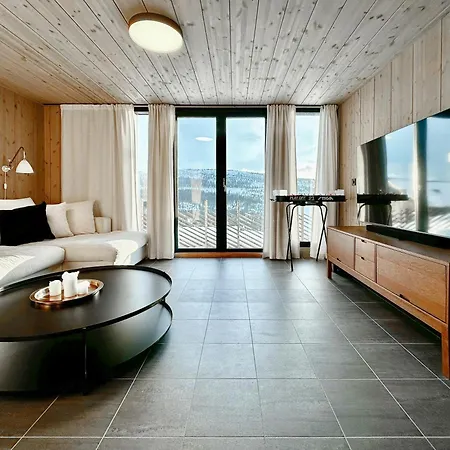 Modern With In Out At Kvitfjell Дом отдыха Favang