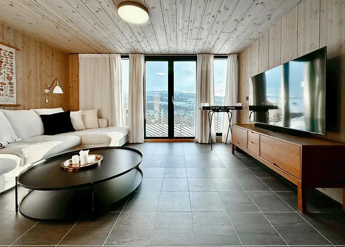 Modern With In Out At Kvitfjell Feriehus Fåvang