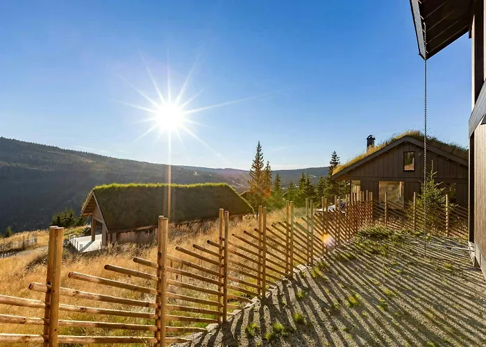 Modern With In Out At Kvitfjell Feriehus Fåvang